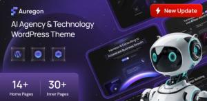 Auregon - AI Agency & Technology WordPress Theme